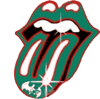 Gif animé bouche comique